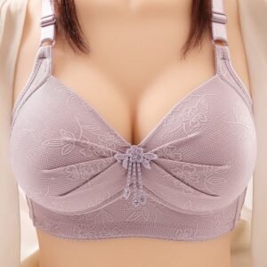 Newly imported Styles Pushup Bra / Comfortable Bra Set – Grey